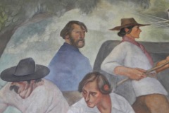 Elmhurst Illinois Post Office Mural 60126 Detail