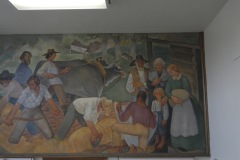 Elmhurst Illinois Post Office Mural 60126 Right Side