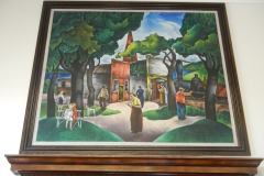 Fairfield Illinois Post Office Mural 62837 Full