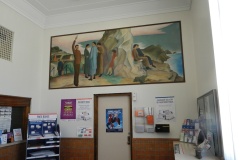 Flora Illinois Post Office Mural 62839 Full