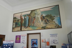 Flora Illinois Post Office Mural 62839 Full