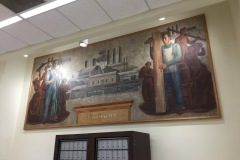 Franklin IN Post Office 46131 Mural