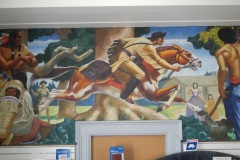 Fremont Michigan Post Office Mural 49412 Center