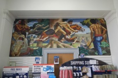 Fremont Michigan Post Office Mural 49412 Full