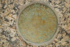 Freeport Illinois Post Office 61032 Survey Marker