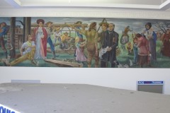 Galesburg Illinois Post Office 61401 Mural