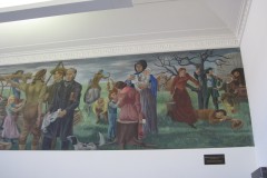Galesburg Illinois Post Office Mural Right Side