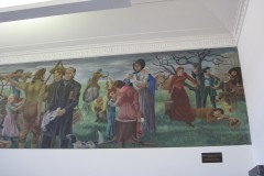 Galesburg Illinois Post Office Mural Right Side