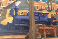 Gas City IN Post Office 46933 Mural Detail