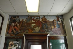 Glen Ellyn Illinois Downtown Post Office Mural Full