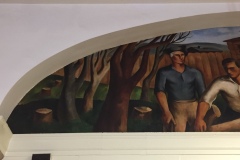 Hamilton OH Post Office 45011 Mural-1-left