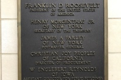 Hammonton New Jersey Post Office 08037 Plaque