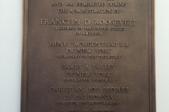 Harrington DE Post Office 19952 Dedication Plaque