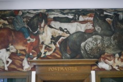 Hart Michigan Post Office Mural 49420 Center