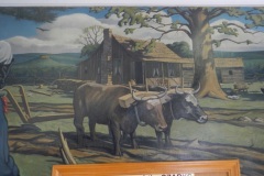 Heber Springs Arkansas Former Post Office 72543 Mural Detail