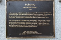 Indianapolis Birch Bayh 46204 Industry Plaque