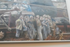 Former Johnson City Tennessee Post Office Mural 37601 Detail