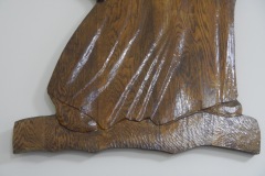 Kankakee Illinois Post Office Wood Carving 60901 Detail