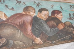 Kewaunee Wisconsin Post Office Mural 54216 Detail