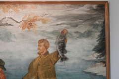 La Follette Tennessee Post Office Mural 37766 Detail