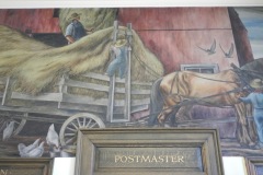 Lancaster Wisconsin Post Office Mural 53813 Center