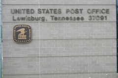 Lewisburg Tennessee Post Office 37091