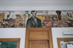 Lewistown Illinois Post Office Mural 61542 Full