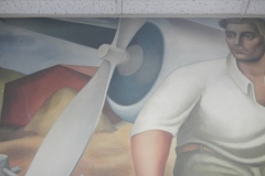 Former Lexington Tennessee Post Office Mural 38351 Detail