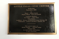 Little Falls New Jersey Former Post Office 07424 Plaque