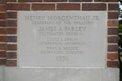 Livingston Tennessee Post Office Cornerstone