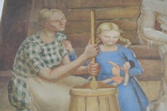 Livingston Tennessee Post Office Mural Detail