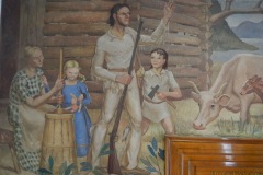 Livingston Tennessee Post Office Mural Detail