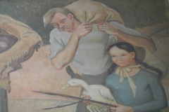 Livingston Tennessee Post Office Mural Detail