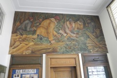 Lowell Michigan Post Office Mural 49331 Full