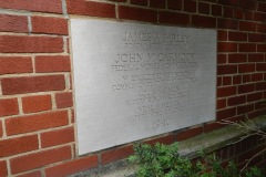 Former Manchester Tennessee Post Office Cornerstone