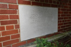 Former Manchester Tennessee Post Office Cornerstone