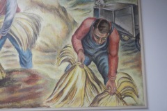 Marshall Illinois Post Office Mural 62441 Detail