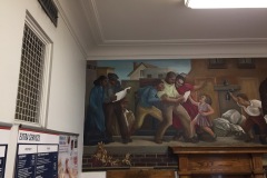 Martinsville IN Post Office 46151 Mural Left Side