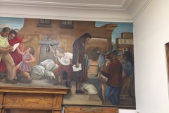 Martinsville IN Post Office 46151 Mural Right