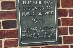 Matawan New Jersey Post Office 07747 Dedication