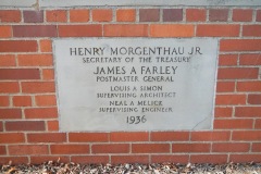 Former Maumee Ohio Post Office Cornerstone