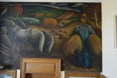 Mayville Wisconsin Post Office 53050 Mural Right