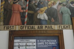 McLeansboro Illinois Post Office Mural 62859 Detail