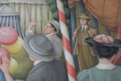 McLeansboro Illinois Post Office Mural 62859 Detail