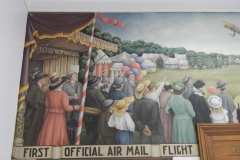 McLeansboro Illinois Post Office Mural 62859 Left Side