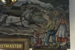 Middlebury IN Post Office 46540 Mural Right