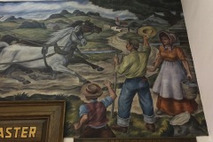 Middlebury IN Post Office 46540 Mural Right