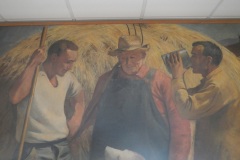 Former Morrilton Arkansas Post Office 72110 Mural Detail