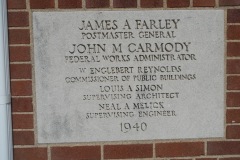 Mount Pleasant Tennessee Post Office Cornerstone