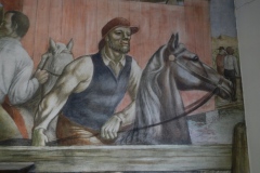 Mount Sterling Illinois Post Office Mural 62353 Detail